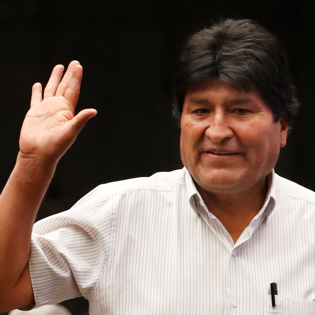 El expresidente boliviano Evo Morales. Foto: EFE